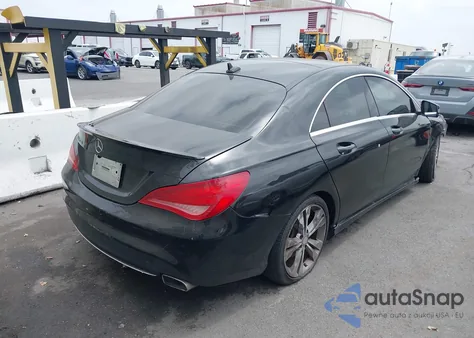 2014 Mercedes-Benz Cla 250 z USA, uszkodzony, nr VIN WDDSJ4EBXEN034616
